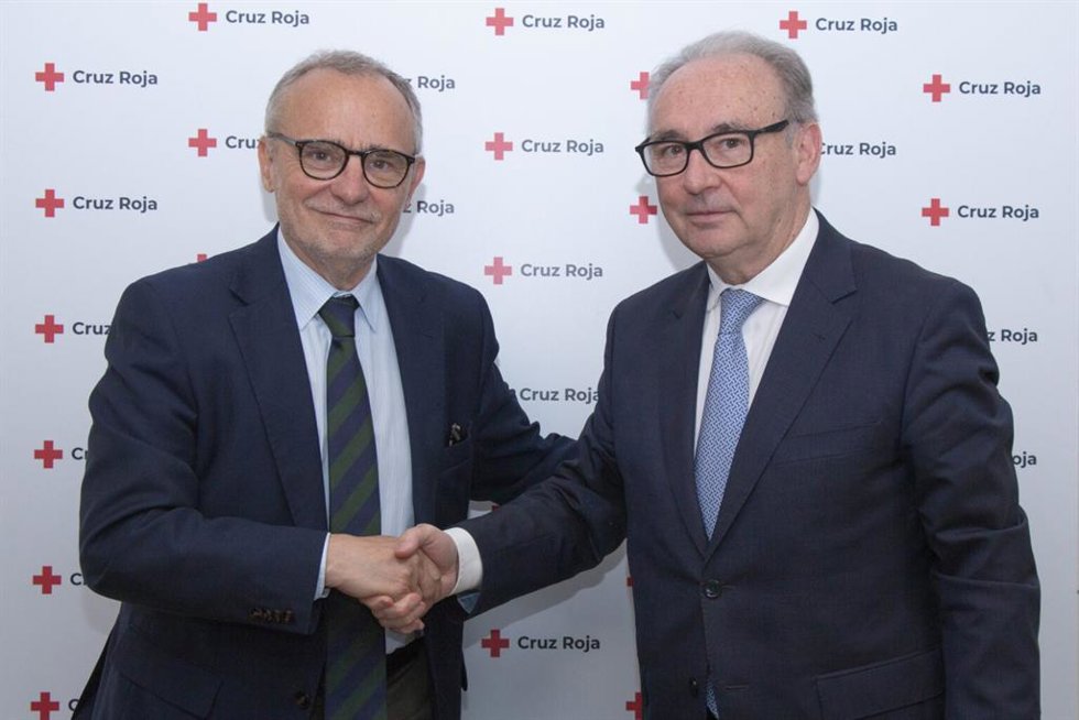 Acuerdo entre Ferrovial y Cruz Roja para la donación