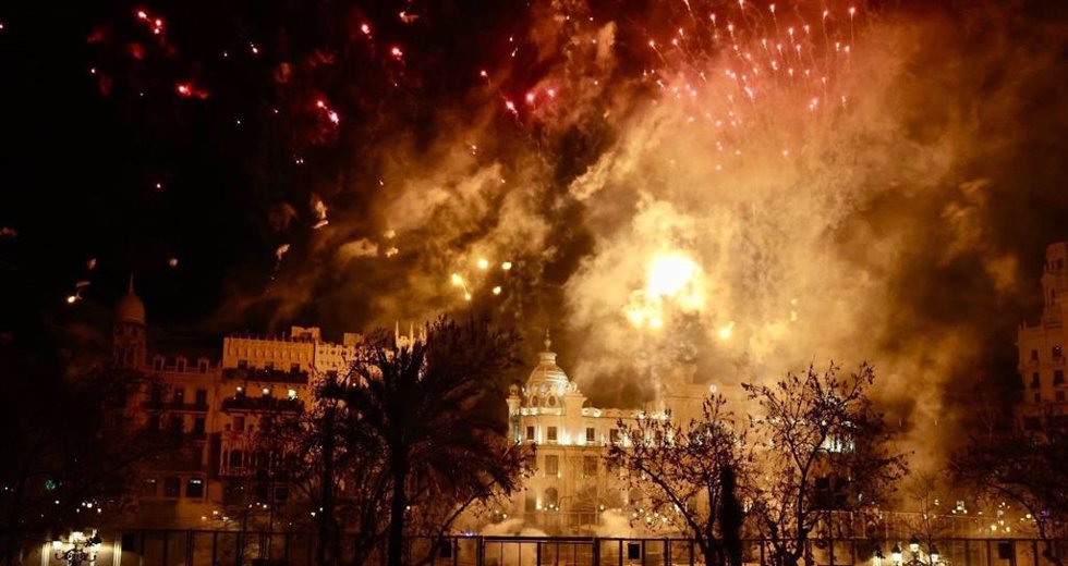 Archivo - Imagen de l'Alb de les Falles 2022 en Valncia.