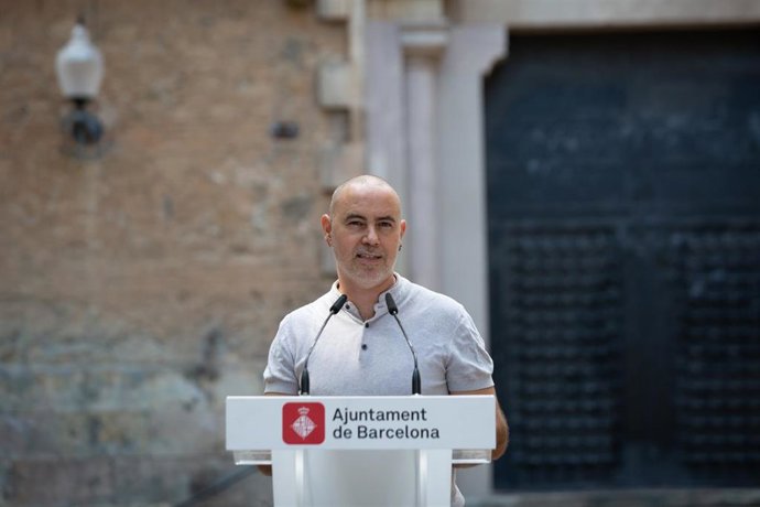 Archivo - El concejal de Emergencia Climática y Transición Ecológica, Eloi Badia, a 2 de agosto de 2021, en Barcelona, Catalunya (España). 