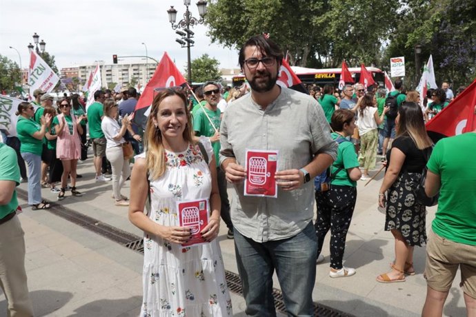 María Izquierdo y Mario Perea