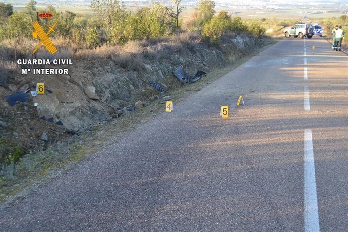 La Guardia Civil investiga el accidente de tráfico