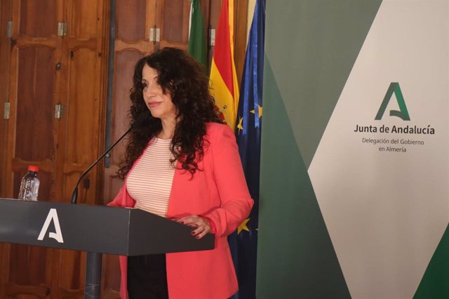 Archivo - La consejera de Igualdad, Políticas Sociales y Conciliación de la Junta de Andalucía, Rocío Ruiz.