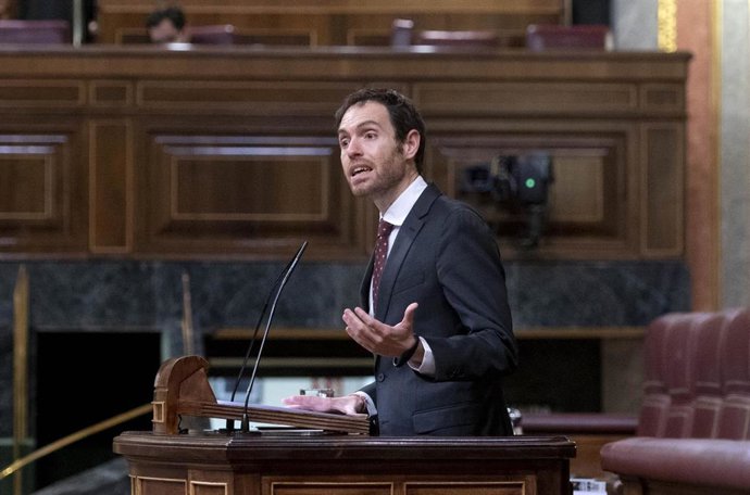 Archivo - El diputado de Navarra Suma Sergio Sayas López