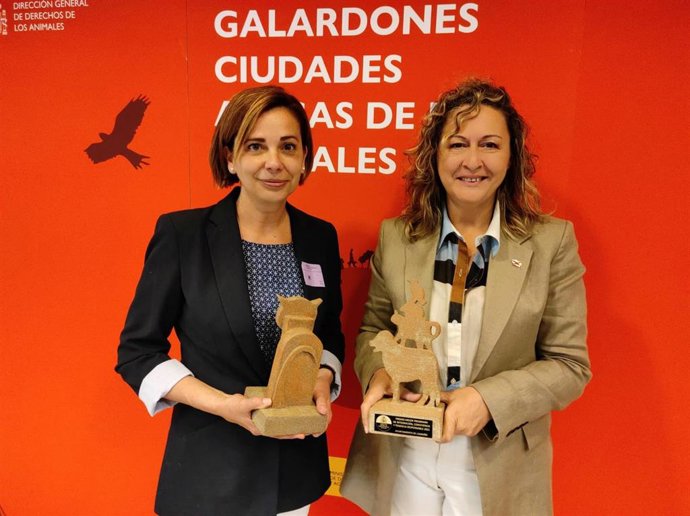La concejala Amaia Castro recibe en Madrid el galardón Ciudad Amiga de los Animales que el Gobierno de España ha otorgado a Logroño