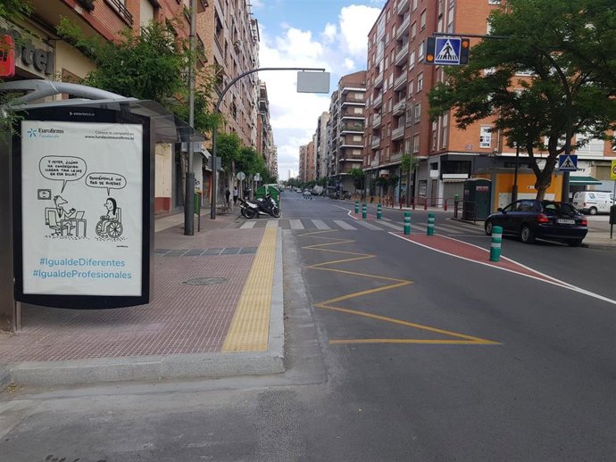 Concluyen las obras de mejora de la calle Gonzalo de Berceo