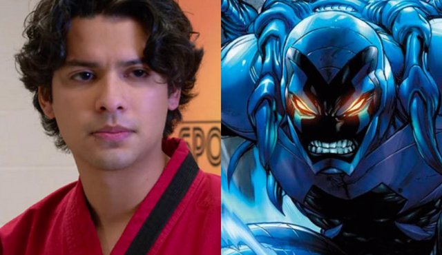 Filtradas las primeras imágenes de Xolo Maridueña (Cobra Kai) como Blue Beetle, el superhéroe latino de DC