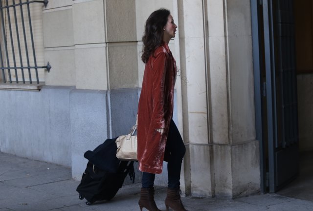 La jueza Mercedes Alaya llega a la Audiencia Provincial de Sevilla