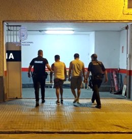 Dos de los detenidos estos días en Palma.