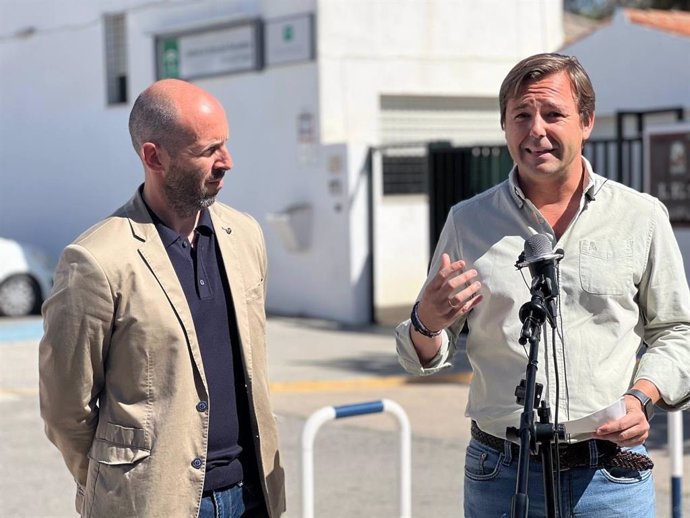 El coordinador general del PP de Andalucía y candidato al Parlamento regional, Antonio Repullo, en Pozoblanco.