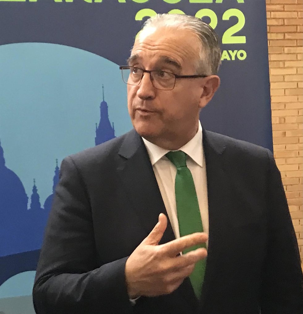 El alcalde de Pamplona, Enrique Maya