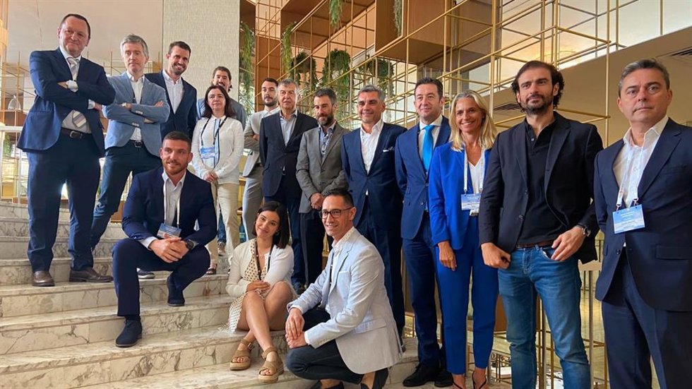 Reunión de hoteleros de Baleares en la jornada de Les Roches.