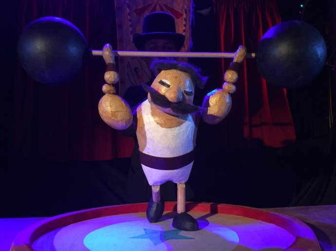 Espectáculo de la 42 edición de la Feria Internacional del Títere de Sevilla.