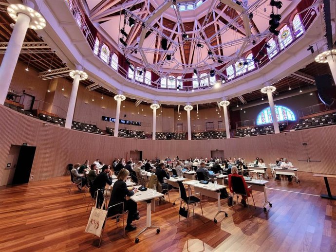 El pleno de la Diputación de Barcelona.