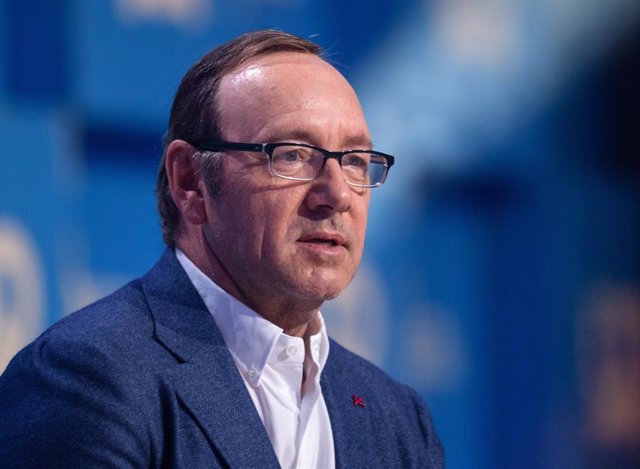 Archivo - Kevin Spacey speaks at the Bits & Pretzels company founders and investors meeting