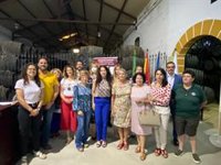 Ruiz anima a las mujeres a sumarse al proyecto de enoturismo de la campiña de Jerez (Cádiz)