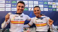 Sergio Garrote y Luis Miguel García-Marquina, subcampeones de Europa de ciclismo adaptado en contrarreloj
