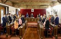 Debate del Estado de la Provincia de Valladolid, primero desde 2018, guarda un minuto de silencio por víctimas de COVID