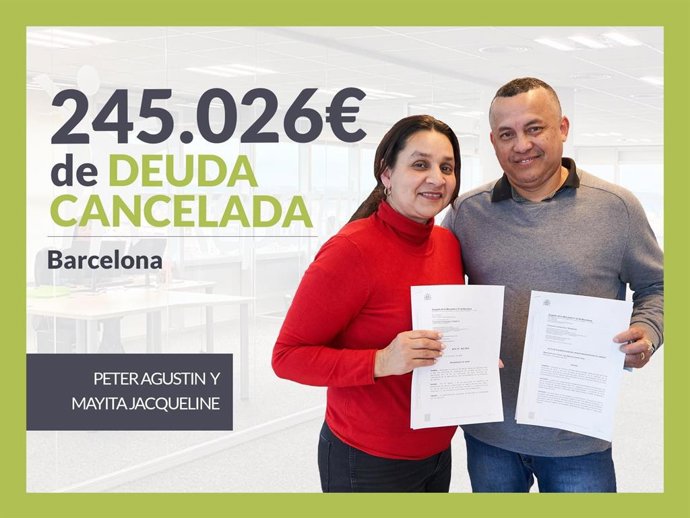 Peter y Mayita, exonerados con Repara Tu Deuda