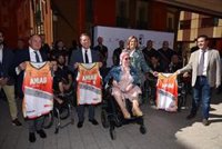 Las administraciones y Albacete rinden honores al AMIAB tras ganar la Copa de Europa de baloncesto en silla de ruedas