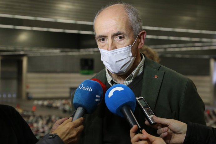 Archivo - El vicelehendakari Primero y consejero de Seguridad, Josu Erkoreka