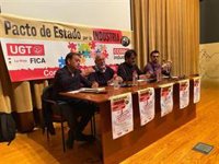CC.OO y UGT reclaman un Pacto de Industria por ley con solución al 'efecto frontera'