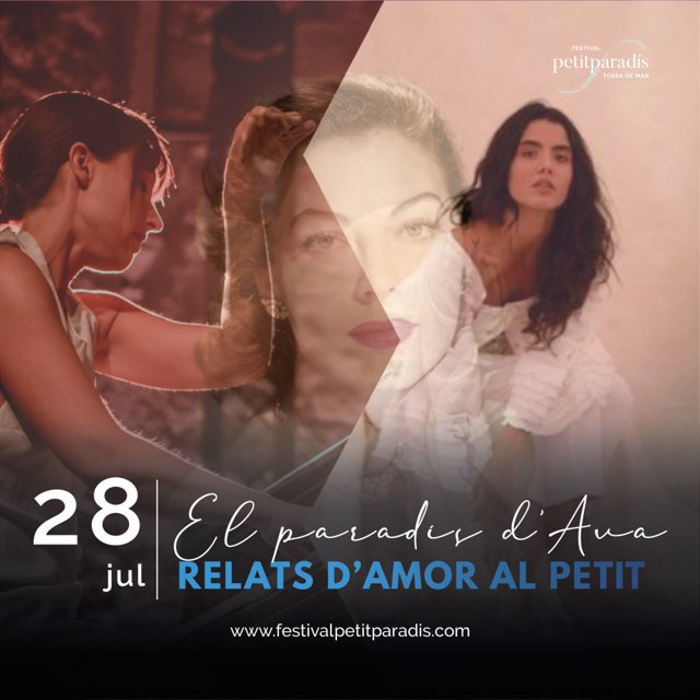 Cartell de l'espectacle inaugural del Festival Petit Paradís de Tossa de Mar (Girona)