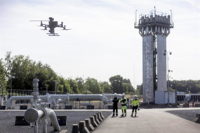 Planta energética en Zelzate (Bélgica)