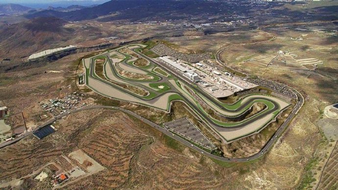 Infografía del Circuito del Motor de Tenerife