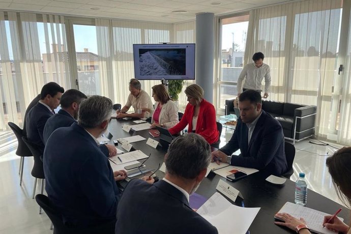 Reunión del Foro Interadministrativo del Mar Menor en el Ayuntamiento de San Javier