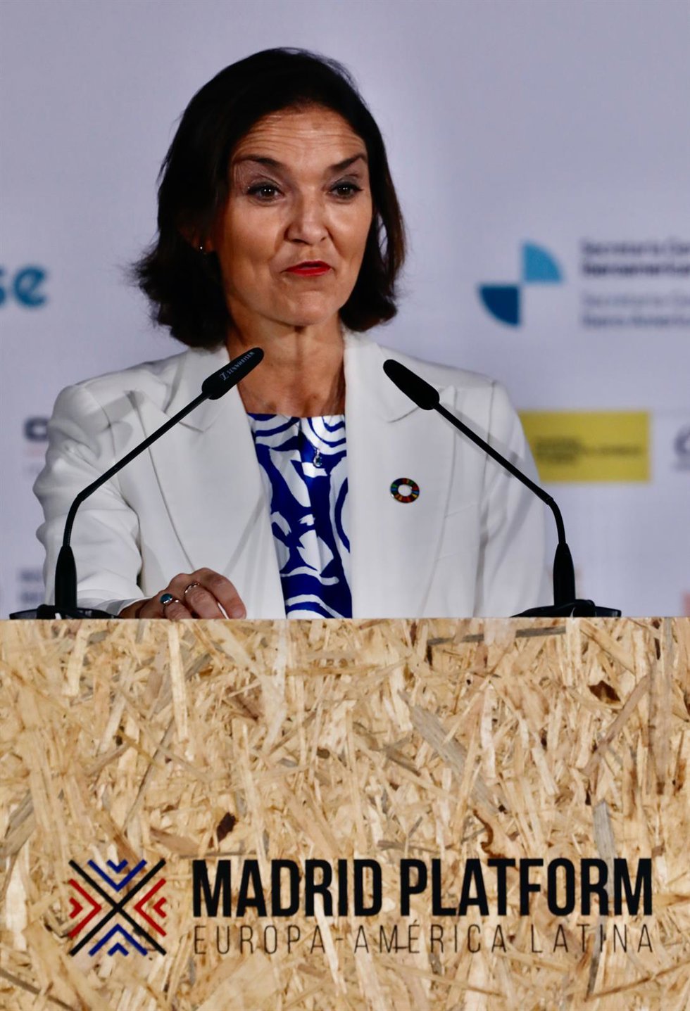 La ministra de Industria, Comercio y Turismo, Reyes Maroto.