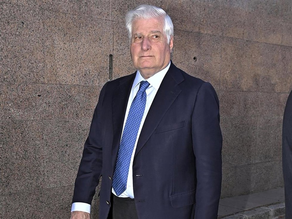 Carlos Fitz-James Stuart, a su llegada a la plaza de toros de Las Ventas