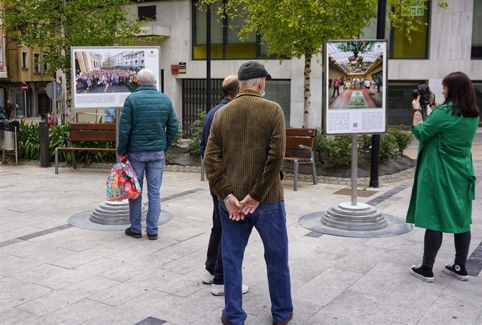 Exposición sobre las Juntas Generales de Bizkaia en Ermua.