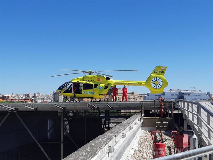 Helicóptero de Emergencias 112 Comunidad.