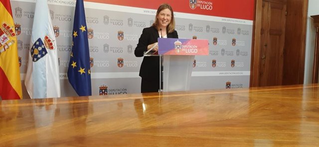La portavoz socialista del gobierno de la Diputación de Lugo, Pilar García Porto.