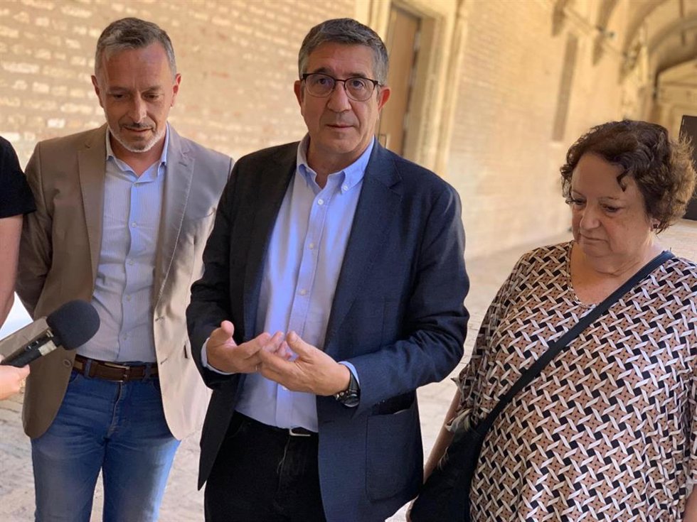 Patxi López, en un acto de la Memoria Democrática organizado por el PSOE