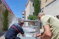 Trabajadores de mantenimiento y celadores del Hospital de Jaén finalizan su formación para actuar en emergencias