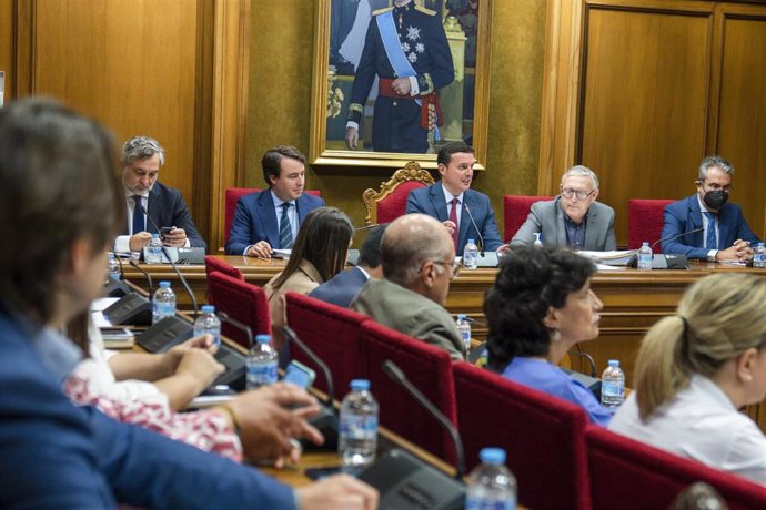 Pleno Ordinario en la Diputación Provincial de Almería.