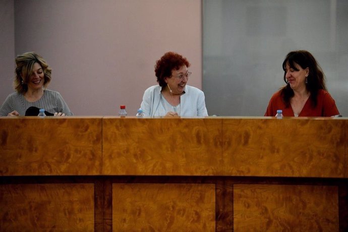 La directora del IBDona, María Durán, durante la Conferencia Sectorial de Igualdad.