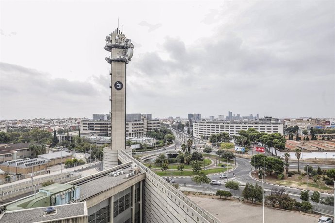 Archivo - Edificio de la sede de la televisión valenciana  Punt