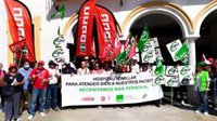 CCOO reclama con una marcha a pie más personal para Medicina Interna del Hospital El Tomillar