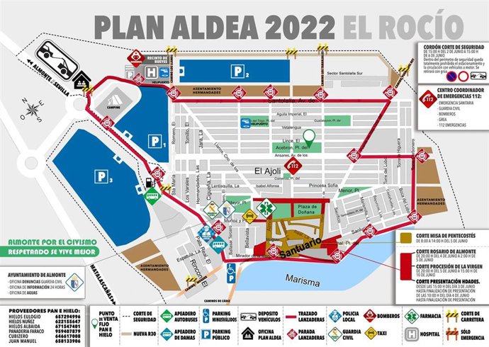Plano del Plan Aldea 2022.