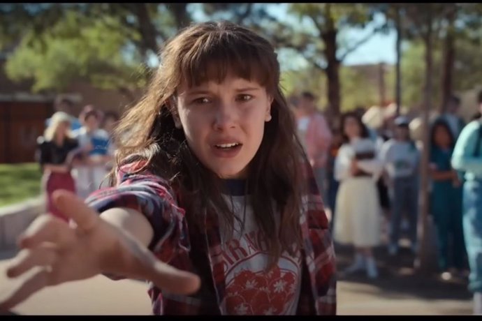 Imagen de Once (Millie Bobby Brown) en la temporada 4 de Stranger Things