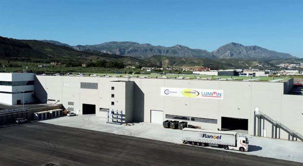 Fábrica de Lumon construida en Antequera (Málaga) que prevé estar en marcha en el tercer trimestre de 2022