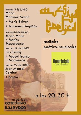 Cartel de 'Mursiya Poética'