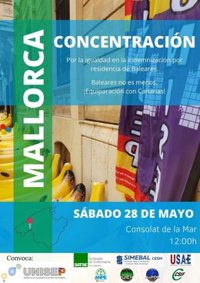 Unisep reivindicará este sábado frente al Consolat la igualdad en la indemnización por residencia en Baleares