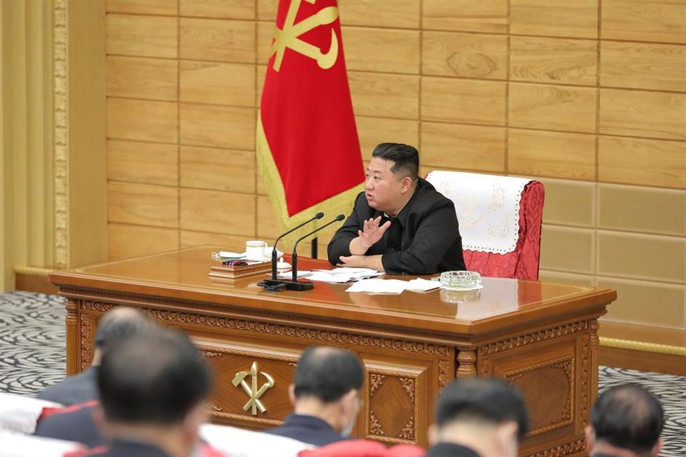 Kim Jong Un, dirigente de Corea del Norte