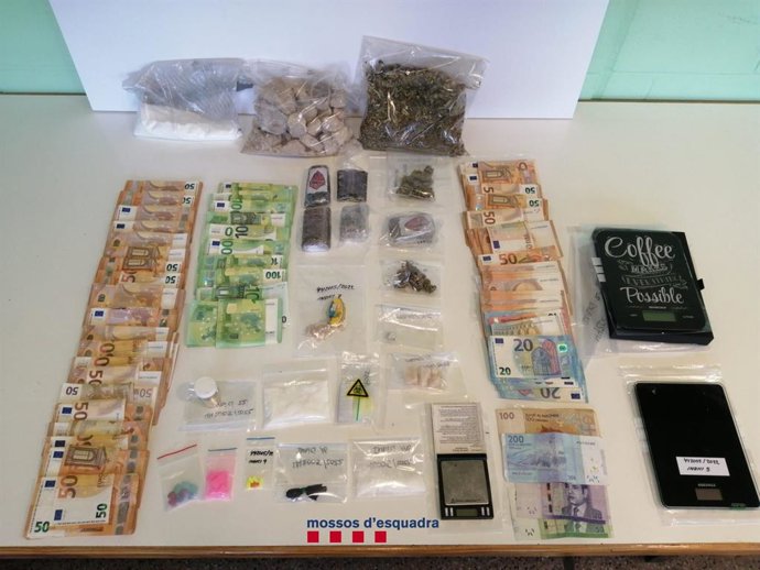Imatge del que els agents van trobar dins el vehicle