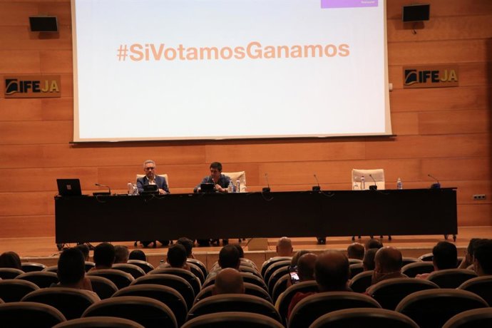 Encuentro de responsables del PSOE.