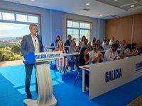 Rueda tratará de llevar "una postura común" de Galicia a Sánchez tras reunirse con los líderes del BNG y PSdeG