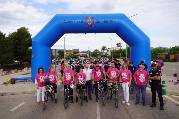 800 Alumnos Participan En La V Diada Ciclista De Marratxí En Favor De Una Movilidad "Segura Y Sostenible"